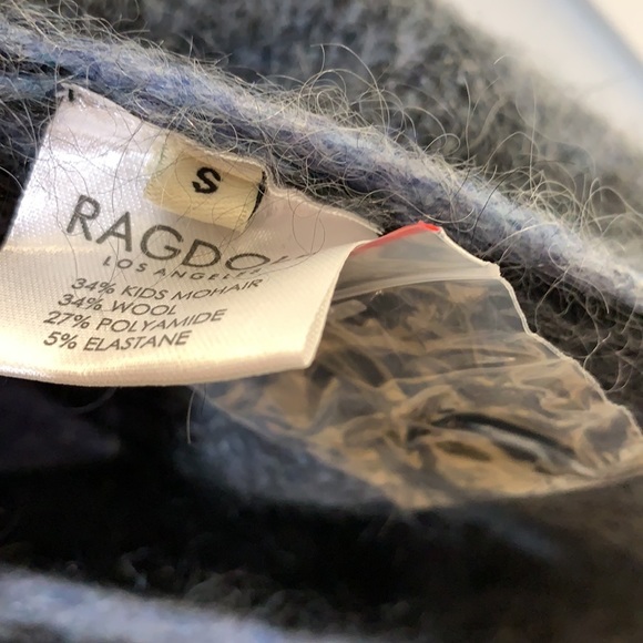 Ragdoll LA Fuzzy Leopard Mohair & Wool-Blend Cardigan - Picture 8 of 10